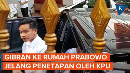 Momen Gibran Jemput Prabowo di Rumahnya, Berangkat Bareng ke Gedung…