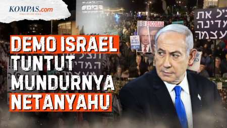 Rakyat Israel "Serang" Netanyahu, Sebut Pengkhianat Warga