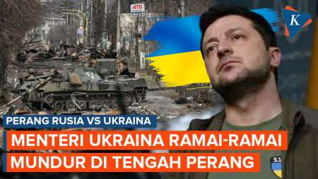 Menteri Ukraina Ramai-ramai Mengundurkan Diri di Tengah Perang, Ada Apa?