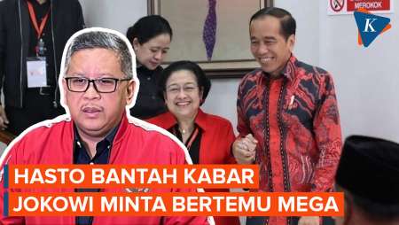 Hasto Bantah Jokowi Minta Ketemu Mega, Justru Sarankan Ditemani Sri Mulyani, Ahok, dan Basuki