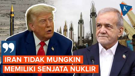 Trump: Iran Tak Mungkin Punya Senjata Nuklir, Kami Sedang Melemahkan Mereka!