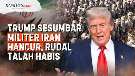 Trump Pede Klaim Iran Sudah "Lemas", Teheran Anggap Komentar Wajar Karena AS Kalah
