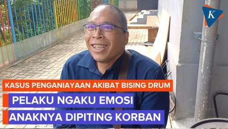 Pengakuan Pelaku Kasus Suara Bising Drum, Pukul Korban Karena Anaknya "Dipiting"
