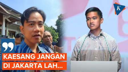 Pesan Gibran soal Pilkada 2024: Kaesang Jangan di Jakarta Lah