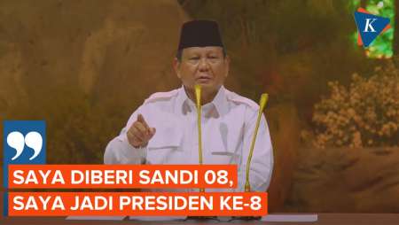 Punya Sandi 08 Saat Jadi Tentara, Prabowo: Saya Ditakdirkan Jadi Presiden ke-8