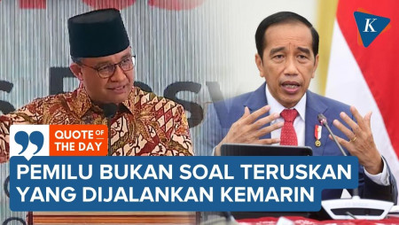 Sinyal Anies Tak Akan Teruskan Program Jokowi