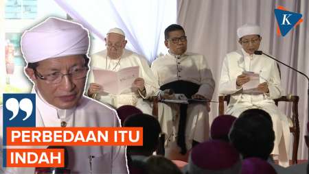 Kata Imam Besar Istiqlal Usai Bertemu Paus Fransiskus