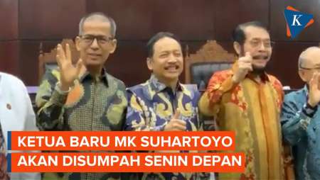 Hakim Suhartoyo Terpilih Jadi Ketua MK, Sumpah Jabatan Senin Pekan Depan