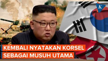 Kim Jong Un Kembali Nyatakan Korsel sebagai Musuh Utama Korut