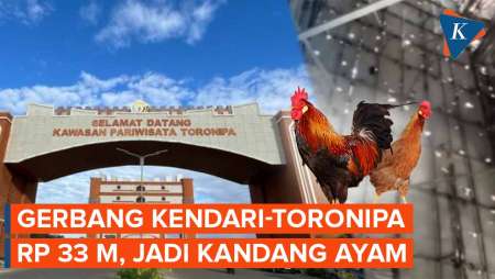 Viral Gerbang Kendari-Toronipa Senilai Rp 33 M Rusak dan Jadi…