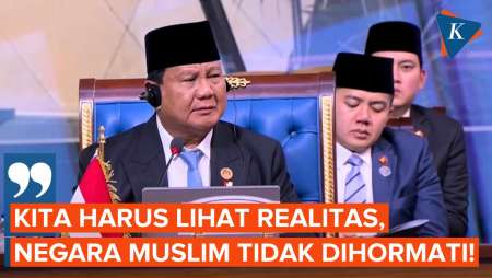 [FULL] Pidato Presiden Prabowo pada KTT D8 di Mesir, Singgung Suara Negara Muslim Tak Dihormati