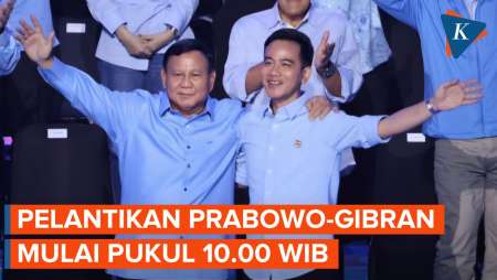 [FULL] Susunan Acara Pelantikan Prabowo-Gibran sebagai Presiden dan Wapres