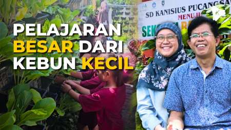 Dari Kebun Ke Meja Makan: Menumbuhkan Kemandirian Pangan Di SD Kanisius Solo