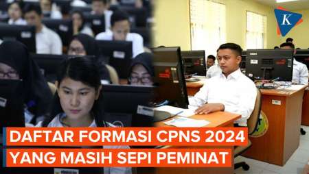 Simak! Daftar Formasi CPNS 2024 yang Masih Sepi Peminat