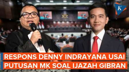 Pernyataan Denny Indrayana Usai Putusan MK Tak Temukan Bukti Penyerta Ijazah SMA Gibran