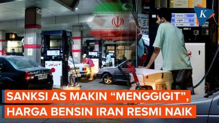 Iran Resmi Naikkan Harga BBM, Sanksi AS Mulai Tekan Ekonomi Teheran