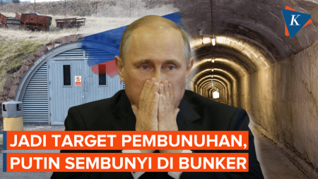 Putin Jadi Target Pembunuhan, Kini Sering Sembunyi Di Bunker Rahasia