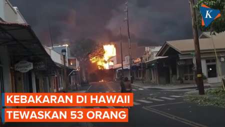 Akibat Kebakaran Hutan Hawaii, Pulau Maui Hangus dan 53 Orang…