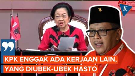 Megawati: KPK Enggak Ada Kerjaan Lain, yang Diubek-ubek Cuma Hasto