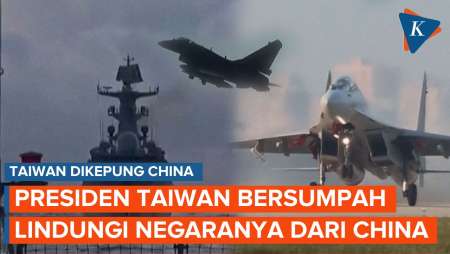 China Kepung Taiwan dengan Latihan Besar-besaran, Ini Tanggapan Presiden  Lai Ching-te