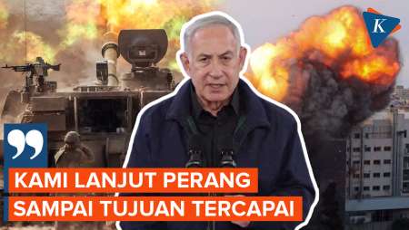 Netanyahu Bersumpah Israel Terus Perangi Hamas hingga Tujuan Tercapai