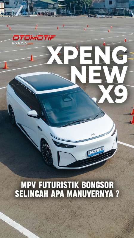 Punya Bodi Bongsor, Selincah Apa Xpeng New X9 Bermanuver?