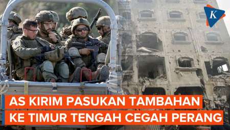 AS Tambah Kekuatan Militer di Timur Tengah, Takut Perang Israel-Hamas Meluas