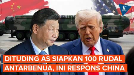 Respons China Usai Dituduh AS Siapkan 100 Rudal Balistik Antarbenua