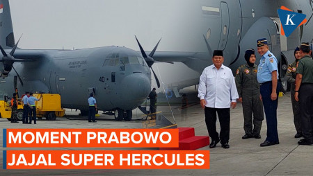 Spesifikasi Super Hercules C-130J yang Baru Dijajal Prabowo Subianto