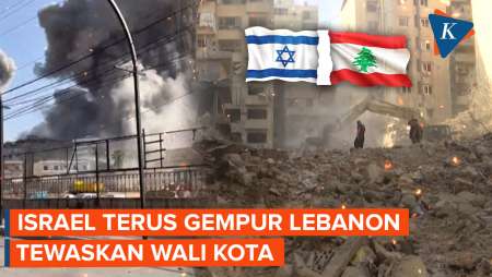 Serangan Israel di Lebanon Tewaskan 5 Orang, Termasuk Wali Kota Nabatieh!