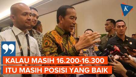Rupiah Nyaris Rp 16.300 per Dollar AS, Jokowi: Semua Negara Sama