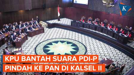 Sidang Sengketa Pileg 2024, KPU Bantah Suara PDI-P Pindah ke PAN di Dapil Kalsel II