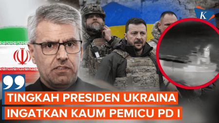 Iran Murka! Zelensky Dicap Mirip Kelompok Pemicu Perang Dunia Pertama