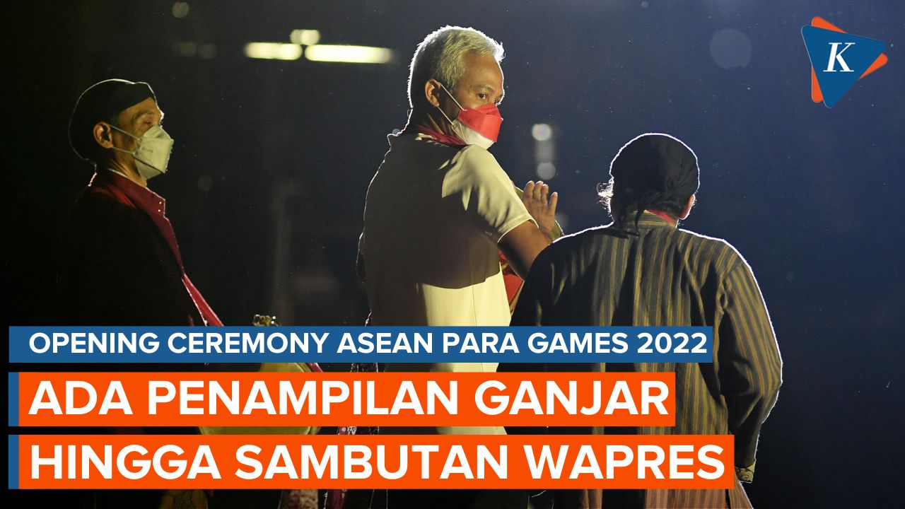 Upacara Pembukaan ASEAN Para Games 2022 Dihadiri Ganjar Pranowo hingga Wapres
