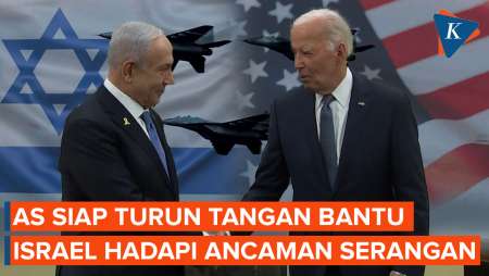 Israel Terancam Diserang, Biden dan Netanyahu Bahas Pengerahan Militer AS