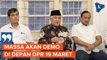 Tuntut DPR Gulirkan Hak Angket, Din Syamsuddin Akan Turun Demo pada 19 Maret