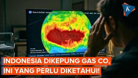 Satelit NASA Tampilkan Gas CO Selimuti Seluruh Indonesia, Berbahayakah?