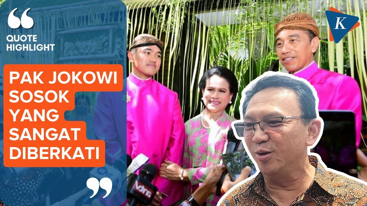 Telah Nikahkan Ketiga Anaknya, Ahok Sebut Jokowi Adalah Sosok yang Diberkati