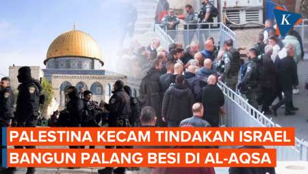 Masjid Al Aqsa Dipalang Besi, Palestina Kutuk Keras Israel