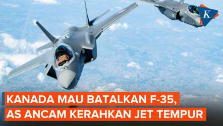 AS Geram Kanada Mau Batalkan Pembeliaan F-35, Ancam Kerahkan Jet Tempur
