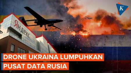 Pusat Data Rusia Lumpuh Dibombardir Ukraina