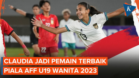 Sosok Claudia Alexandra, Pemain Terbaik dan Top Skor Piala AFF U19 Wanita 2023