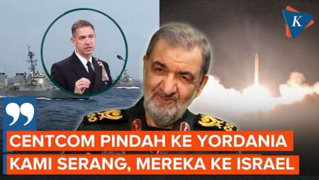 Iran: CENTCOM Pindah Ke Yordania, Setelah Kami Serang "Kabur" Ke Israel