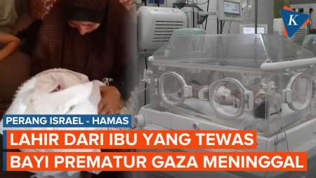 Bayi Prematur yang Lahir dari Ibu yang Tewas oleh Serangan Israel di Gaza Akhirnya Meninggal