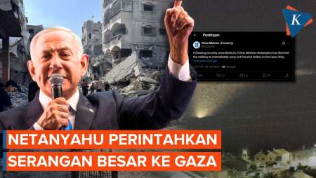 Netanyahu Perintahkan Militer Israel Lancarkan Serangan "Kuat Dan Segera" Ke Gaza