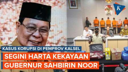 Harta Kekayaan Gubernur Kalsel Sahbirin yang Ditetapkan Tersangka Korupsi oleh KPK