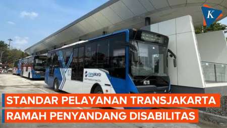 Standar Baru Pelayanan Transjakarta, Ada Pintu Darurat bagi Penyandang Disabilitas