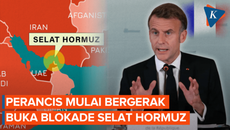 Perancis Mulai Bergerak Buka Selat Hormuz, Cari Massa di Korsel