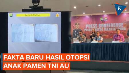 Hasil Autopsi, Polisi Temukan 6 Luka di Jasad Anak Pamen TNI AU