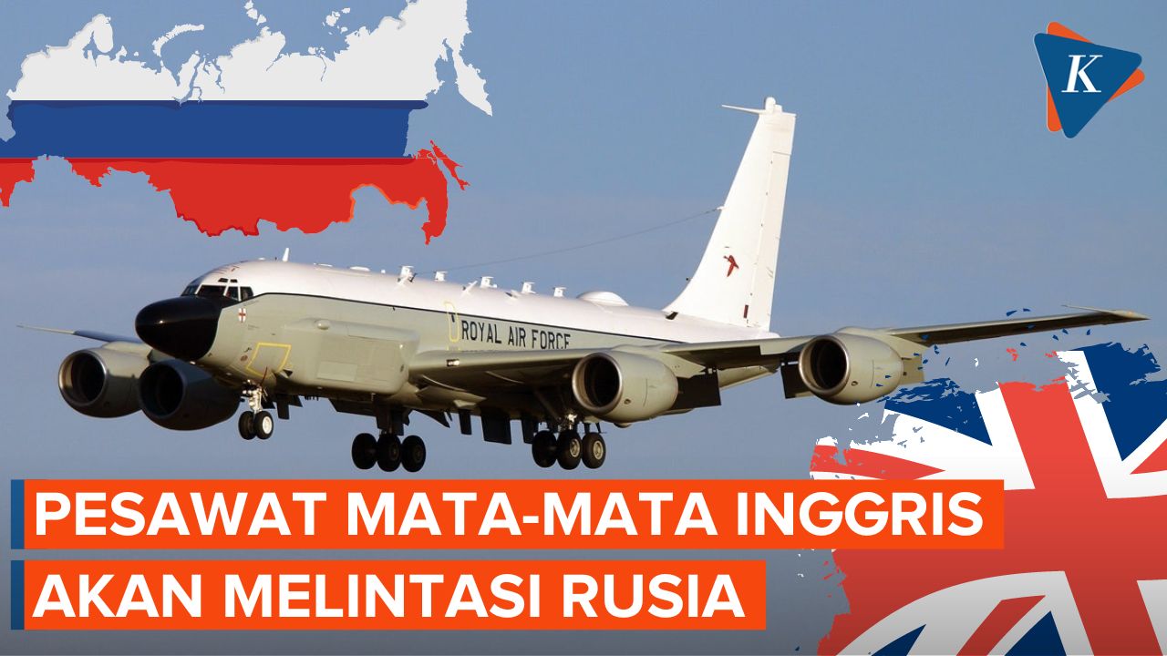 Pesawat Mata-mata RC-135 Milik Inggris Disebut Berencana Terbang di Atas Rusia